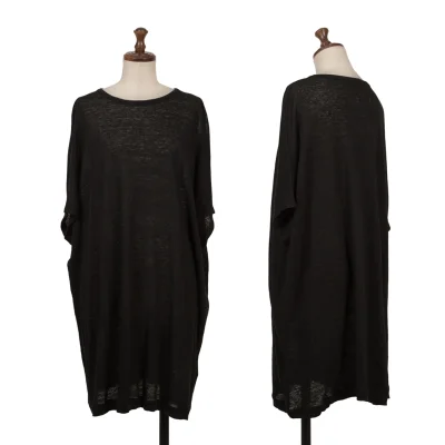 TAKESHI KOSAKA by Y's Pink Label Linen Dolman Oversized T Shirt