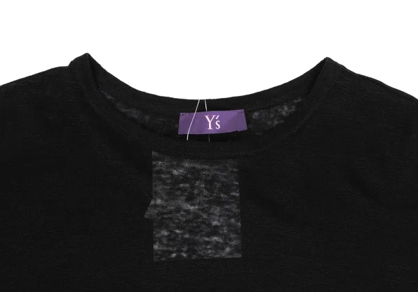 TAKESHI KOSAKA by Y's Pink Label Linen Dolman Oversized T Shirt K-161591_003