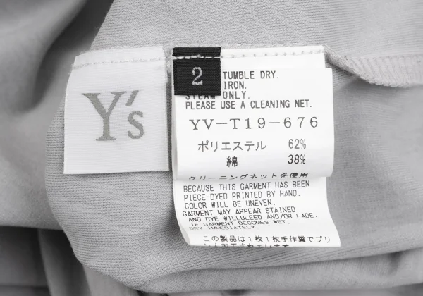 Y's Transfer Printed Big T-shirt K-161595_017