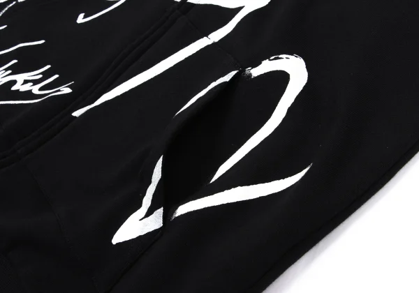 Y's WITH MAX VADUKUL 1972 Front Pigment Printed Double Zip Hoodie K-161596_012