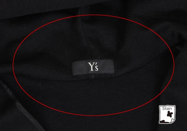 Y's Acrylic Nylon Punch Half Zip Long Hoodie K-161597_007