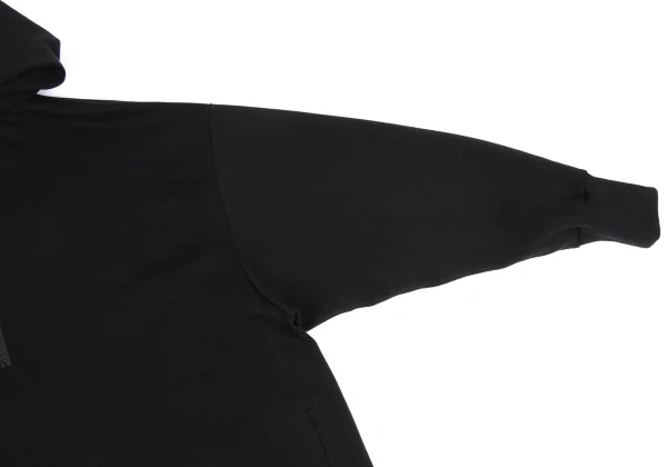 Y's Acrylic Nylon Punch Half Zip Long Hoodie K-161597_008