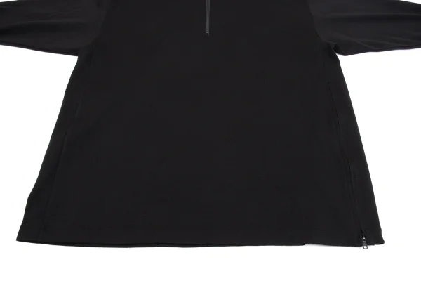 Y's Acrylic Nylon Punch Half Zip Long Hoodie K-161597_011