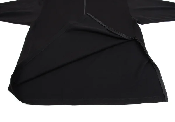 Y's Acrylic Nylon Punch Half Zip Long Hoodie K-161597_013