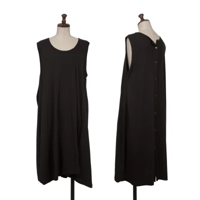 Y's Cotton Back Button Sleeveless Tunic
