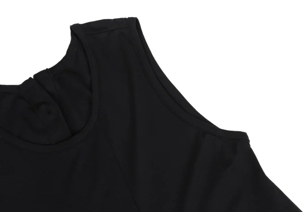 Y's Cotton Back Button Sleeveless Tunic K-161600_005