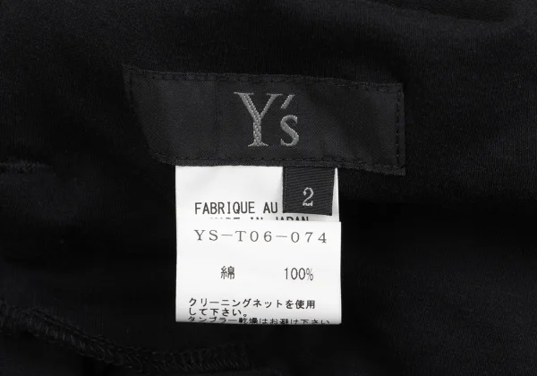 Y's Cotton Back Button Sleeveless Tunic K-161600_013