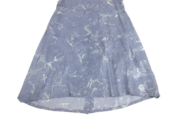 Y's Rayon Marble Printed Back Button Sleeveless Tunic K-161601_006