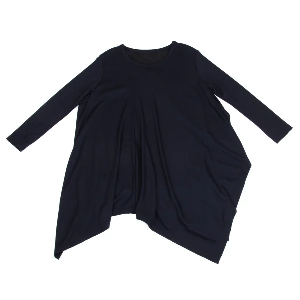 Y's Wool Back Switching Tunic K-161602_002