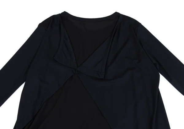 Y's Wool Back Switching Tunic K-161602_010