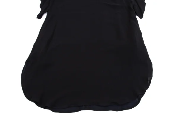 Y's Rayon Ruffle Sleeve Dress K-161603_007