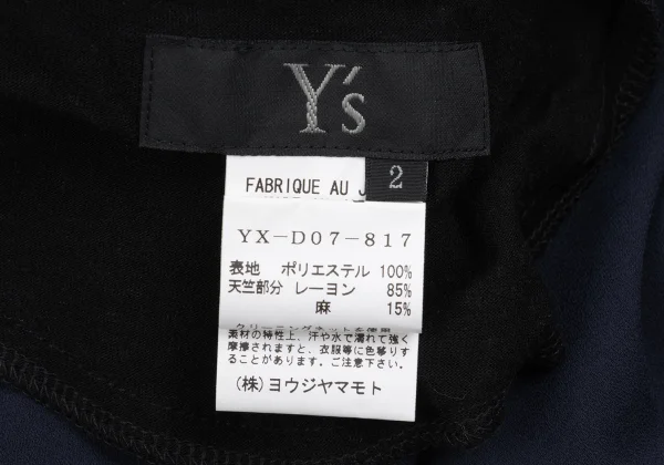 Y's Hem Switching Dress K-161604_015