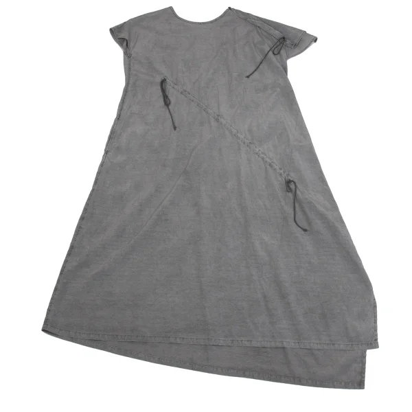 Y's Pigment Dyed Drawstring Gathered Design Dress K-161608_002