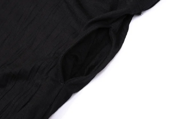 Y's Wool Wrinkled Sleeveless Dress K-161610_007