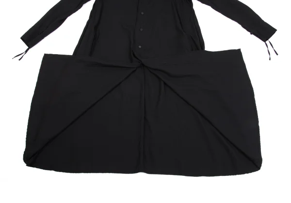 Y's Tencel Cut Off Collar Shirt Dress K-161616_012