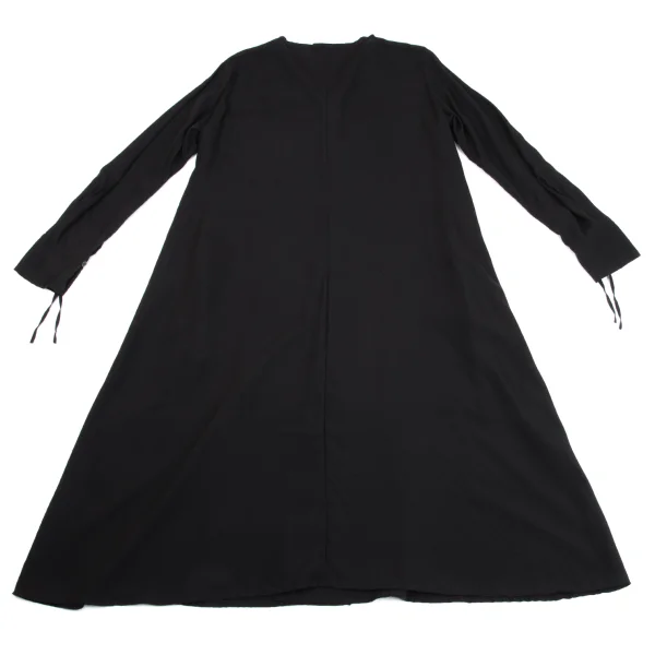 Y's Tencel Cut Off Collar Shirt Dress K-161616_013