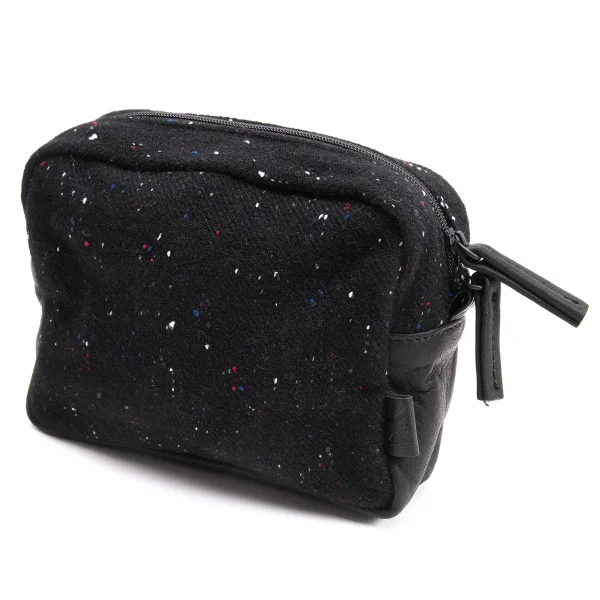 Y's Multi Color Nep Pouch Black  K-161628_001