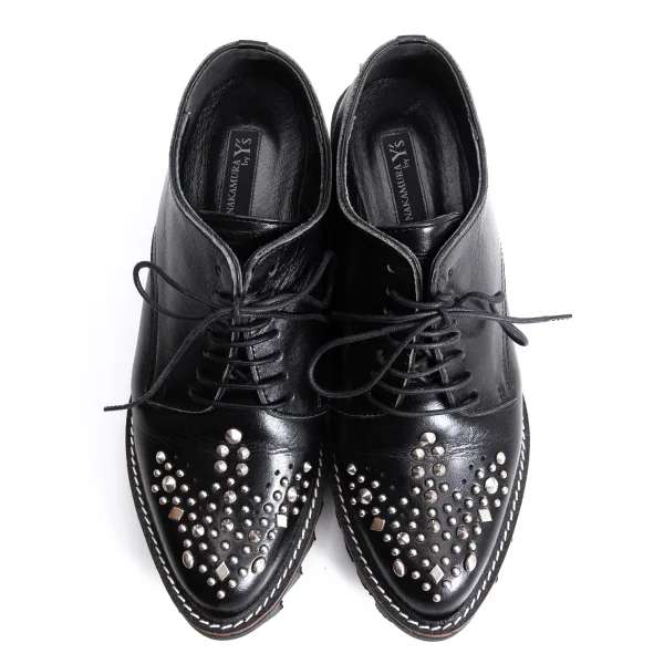 KAYO NAKAMURA by Y's Studs Shark Sole Leather Shoes K-161631_002