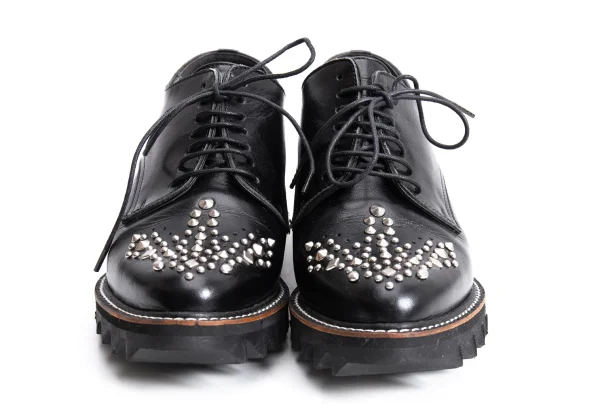 KAYO NAKAMURA by Y's Studs Shark Sole Leather Shoes K-161631_004