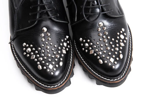 KAYO NAKAMURA by Y's Studs Shark Sole Leather Shoes K-161631_005