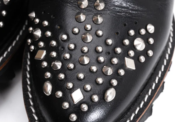 KAYO NAKAMURA by Y's Studs Shark Sole Leather Shoes K-161631_006