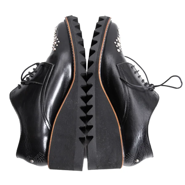 KAYO NAKAMURA by Y's Studs Shark Sole Leather Shoes K-161631_008