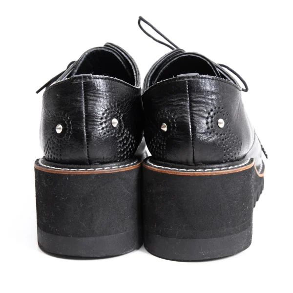KAYO NAKAMURA by Y's Studs Shark Sole Leather Shoes K-161631_011