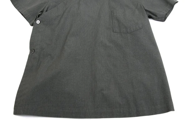 robe de chambre COMME des GARCONS Round-collar Checker Shirt K-161633_009