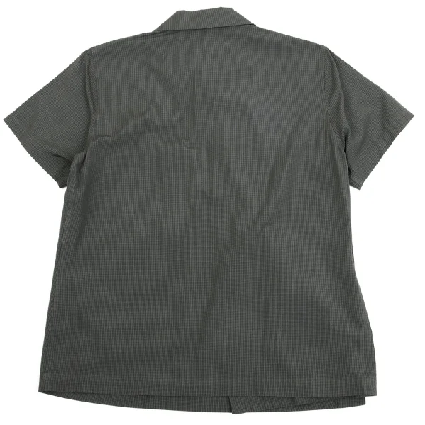 robe de chambre COMME des GARCONS Round-collar Checker Shirt K-161633_012