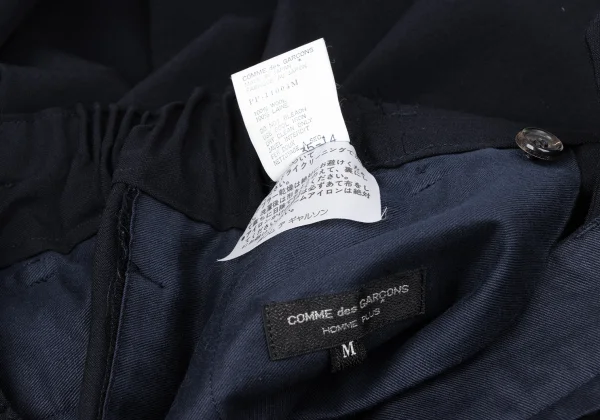COMME des GARCONS HOMME PLUS Wool Tuck Pants K-161636_016