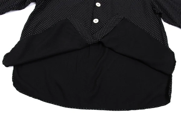 EMPORIO ARMANI Rayon Pin-dot Shirt K-161638_009