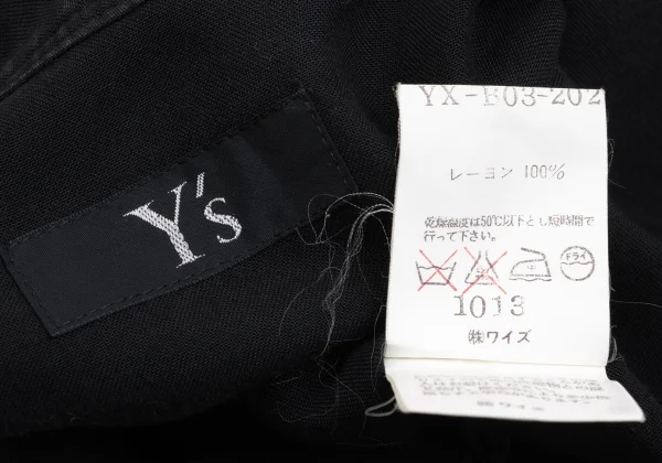 Y's Rayon Long Sleeve Shirt K-161639_018