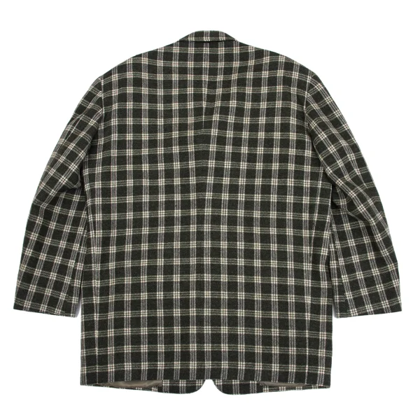 LQ Y's for men Checker Wool Jacket K-161641_016
