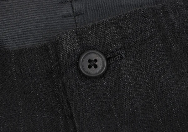 Y's for men Cotton Pin-stripe Tuck Pants K-161642_003