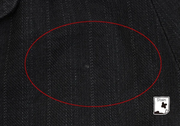 Y's for men Cotton Pin-stripe Tuck Pants K-161642_011