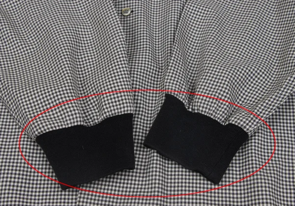 Y's for men Checked Mix Material Shirt K-161643_008