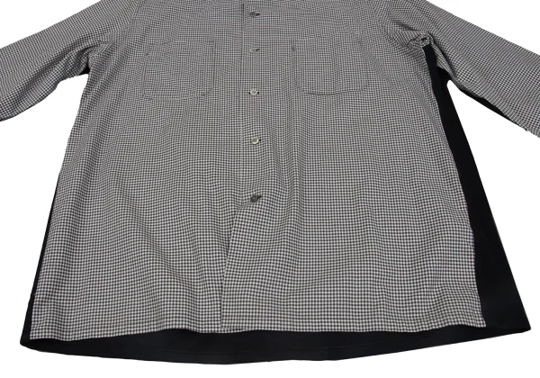 Y's for men Checked Mix Material Shirt K-161643_010