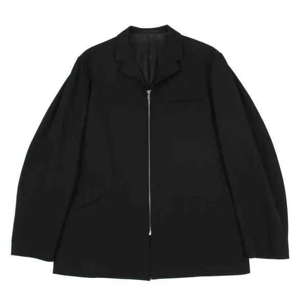 Y's for men Wool Gaba Zip Up Jacket Black S K-161646_001