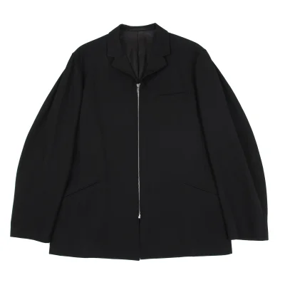 Y's for men Wool Gaba Zip Up Jacket