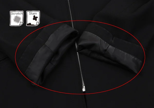 Y's for men Wool Gaba Zip Up Jacket K-161646_009