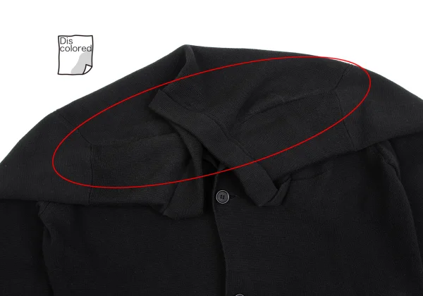 Yohji Yamamoto POUR HOMME Cotton Knit Jakcet K-161647_005