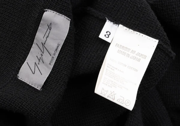 Yohji Yamamoto POUR HOMME Cotton Knit Jakcet K-161647_016
