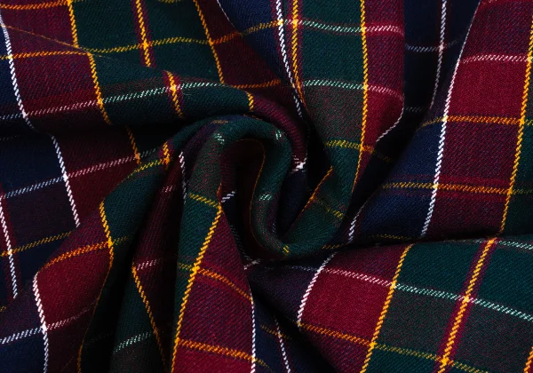 Yohji Yamamoto POUR HOMME Multi Color Wool Check Jacket K-161651_013