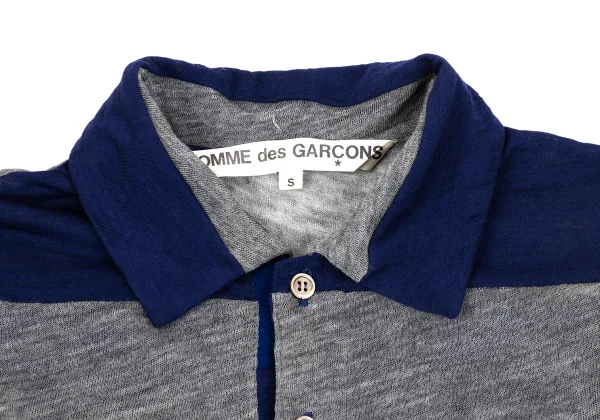 COMME des GARCONS Stripe Switching Asymmetry Dress K-161652_004