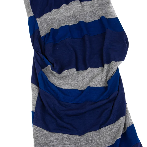 COMME des GARCONS Stripe Switching Asymmetry Dress K-161652_008