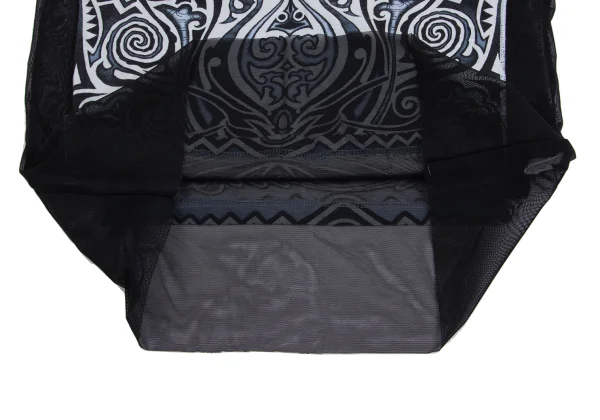Jean Paul GAULTIER CLASSIQUE Tribal Tank Top Paste Mesh T Shirt K-161657_010