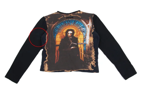 Jean Paul GAULTIER CLASSIQUE Marilyn Manson Printed Stretch T Shirt K-161658_011
