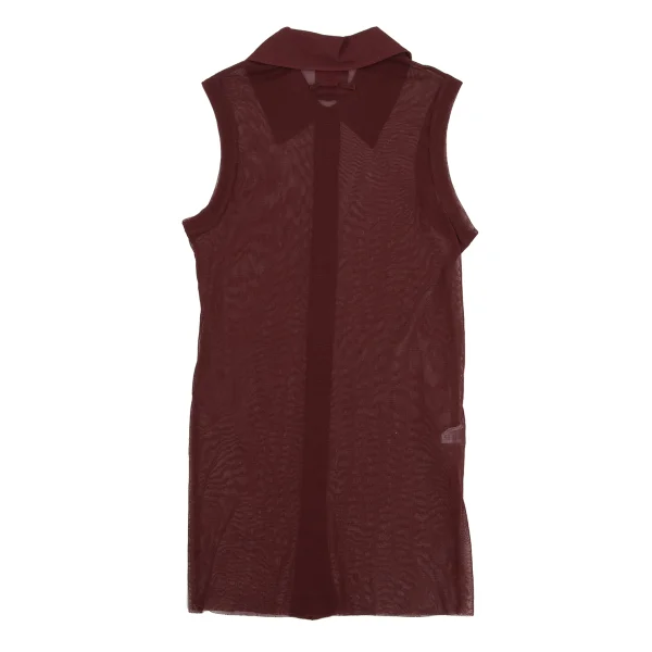 Jean Paul GAULTIER CLASSIQUE Mesh Sleeveless Blouse K-161659_007