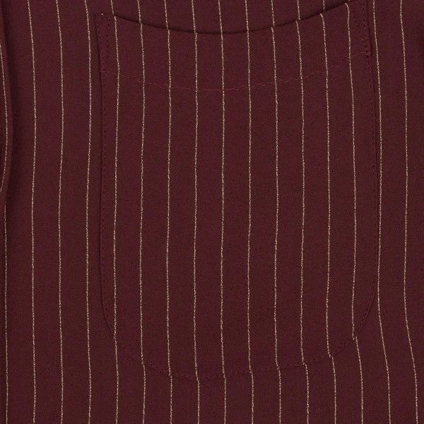 Jean Paul GAULTIER CLASSIQUE Rayon Striped Short Sleeve Shirt K-161660_005