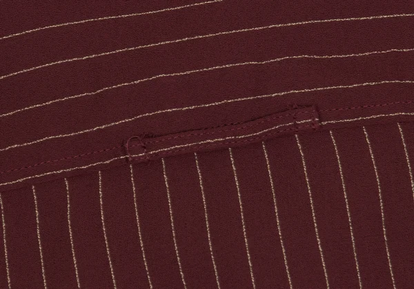 Jean Paul GAULTIER CLASSIQUE Rayon Striped Short Sleeve Shirt K-161660_011